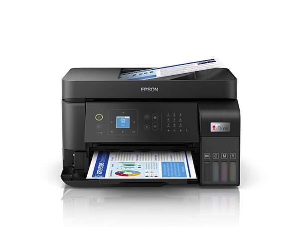 Impresora Epson EcoTank L5590, imprime, escanea, copia, Wi-Fi, USB, Duplex. ADF