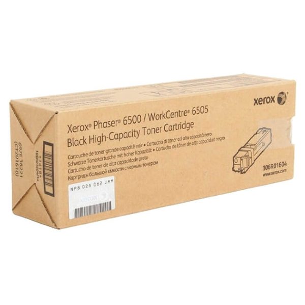 Toner Xerox 106R01604 Negro 3,000 páginas