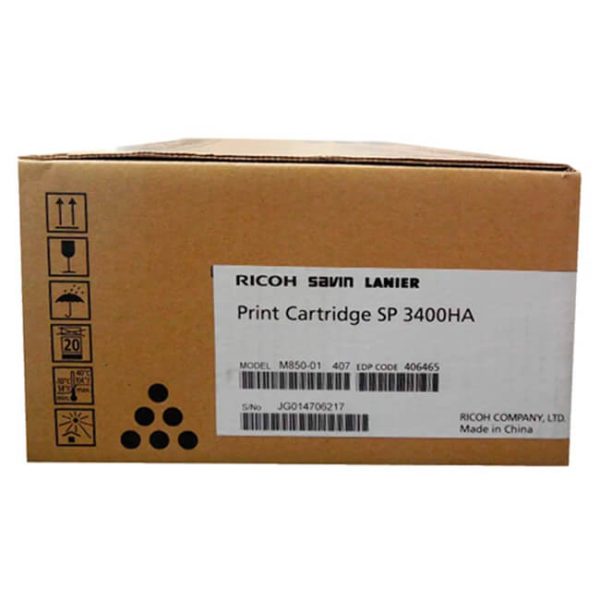 Toner Ricoh 406465 Negro 5,000 páginas