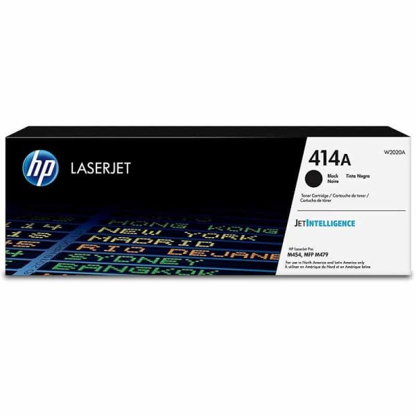 Tóner Hp 414A (W2020A) Negro 2,400 Pág Color LaserJet Pro M454