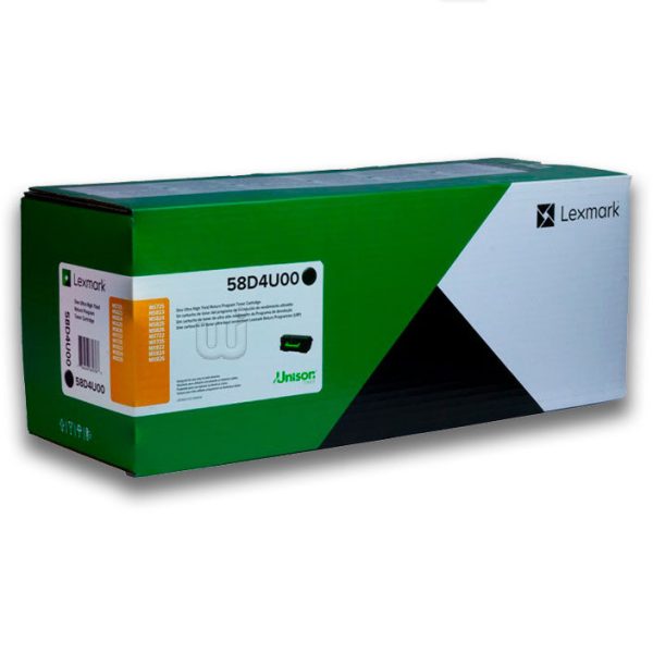Tóner Lexmark 58D4U00 Negro 55,000pag