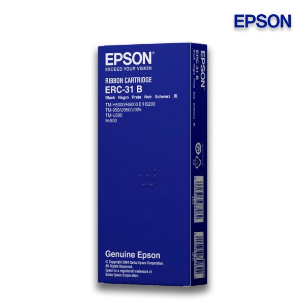 Cinta Epson ERC-31B  Negro TM-930II 950 H5000II