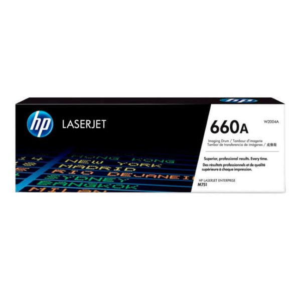 Drum HP W2004A (660A) Negro 65,000 Pag. LaserJet M571