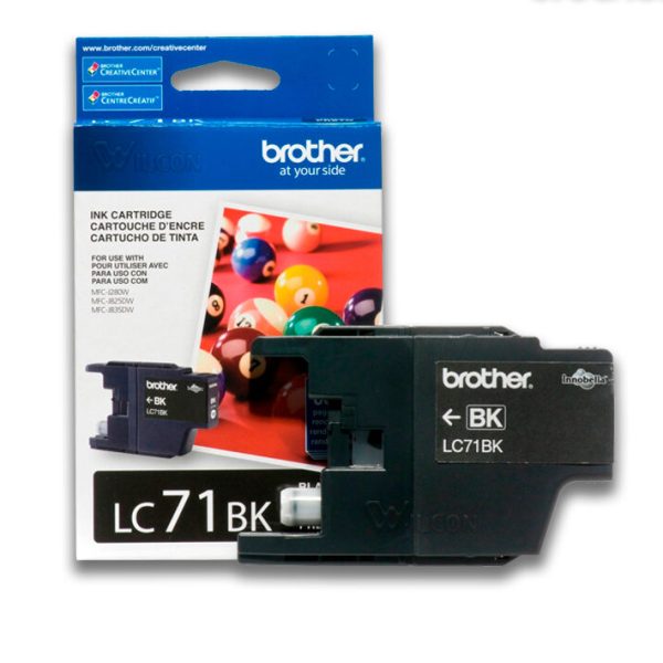 Tinta Brother LC-71BK Negro 300 paginas