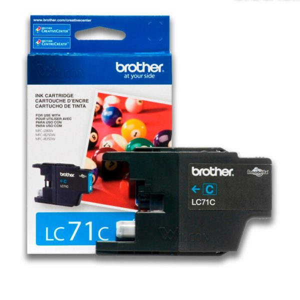 Tinta Brother LC-71C Cyan 300 paginas