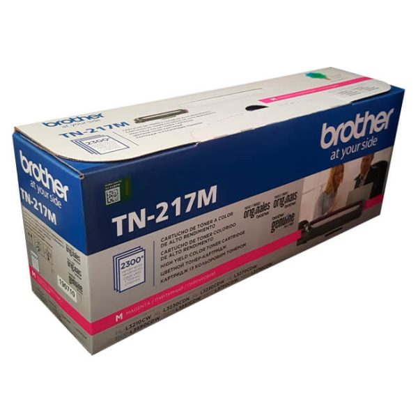Toner Brother TN-217M  Magenta 2,300 paginas