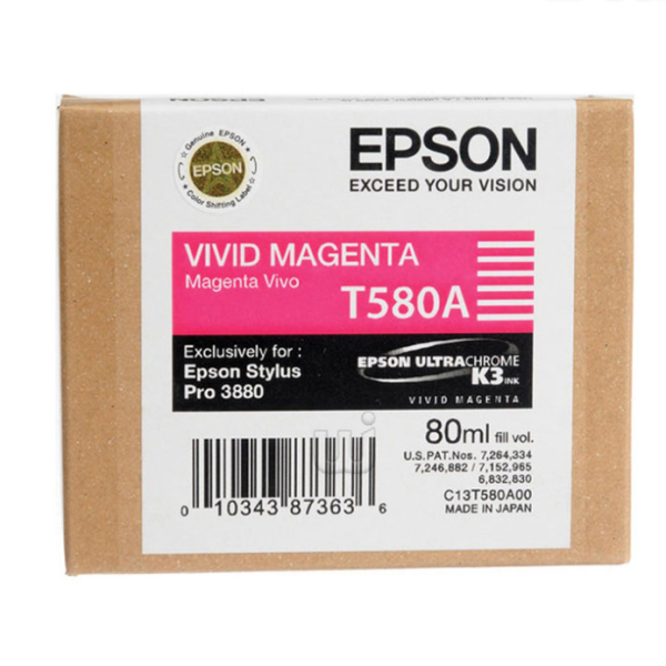 Tinta Epson T580300 Magenta (80ML)  720 Pag