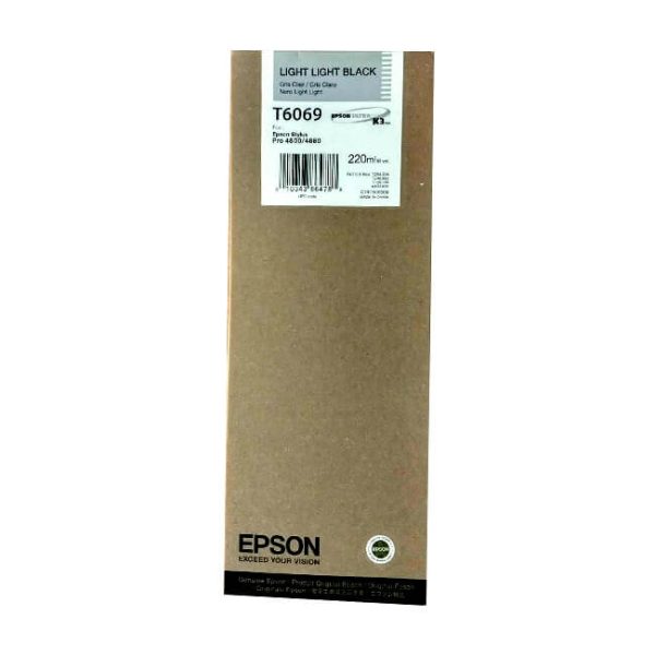 Tinta Epson T606900 Light Light Black (220ML)