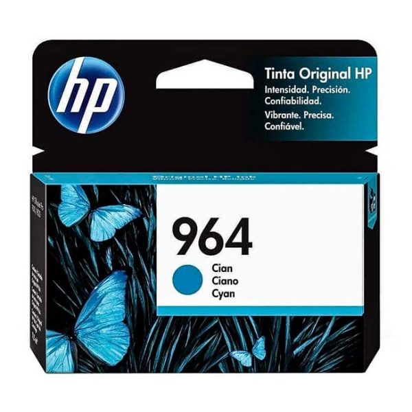 Tinta HP 3JA50AL (964) Cyan 700 Pag
