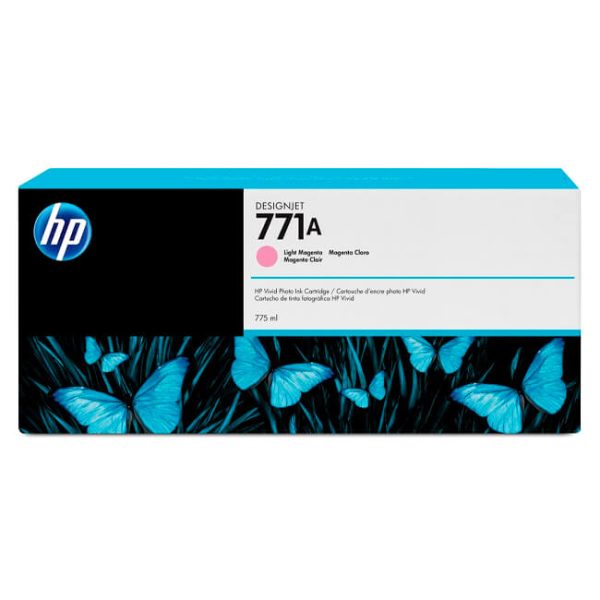 Tinta HP B6Y19A (771A) Light Magenta 775ML DesignJet Z6200
