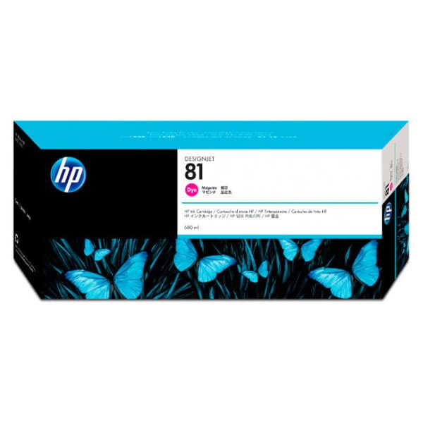 Tinta HP C4932A (81) Magenta 680ML DesignJet 5500