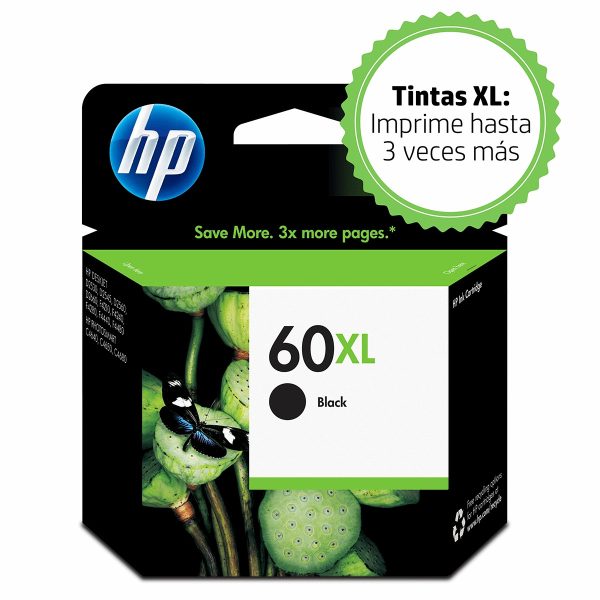 Tinta Hp CC641WL (60XL) Negro 600Pag.