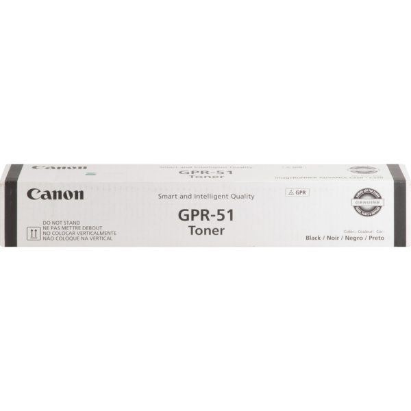 Toner Canon GPR-51 Negro 19,000pag