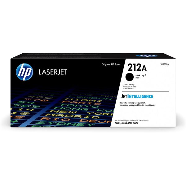 Tóner Hp 212A (W2120A) Negro 5,500 Pag Color LaserJet Enterprise Flow MFP M578c