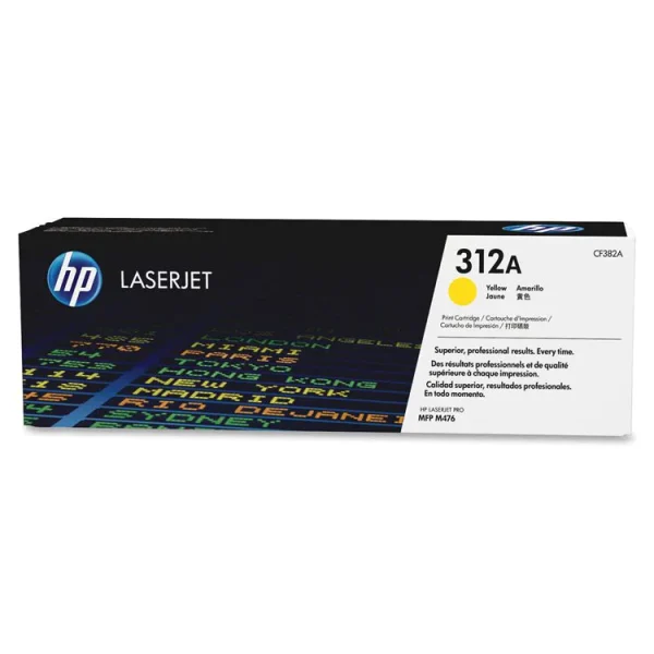 Toner Hp 312A (CF382A) Yellow 2,700 Pag LaserJet Pro 400 color