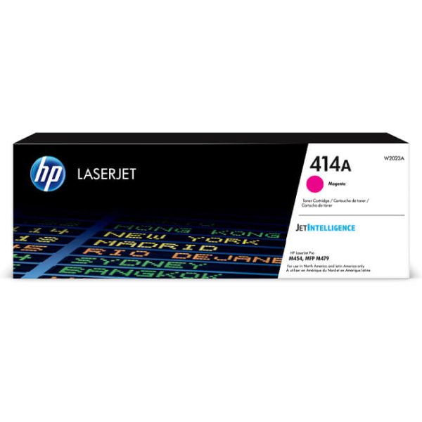 Tóner Hp 414A (W2023A) Magenta 2,100 Pág Color LaserJet Pro M454