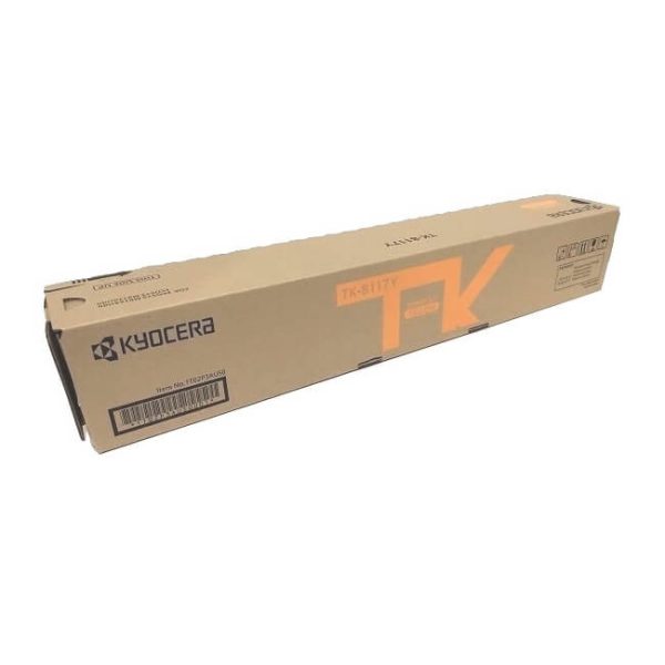 Tóner Kyocera TK-8117Y Yellow 6,000pag