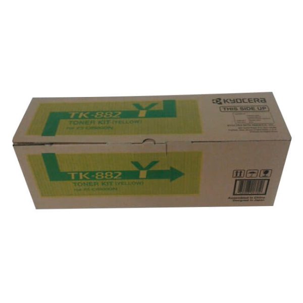 Tóner Kyocera TK-882Y Yellow 18,000pag