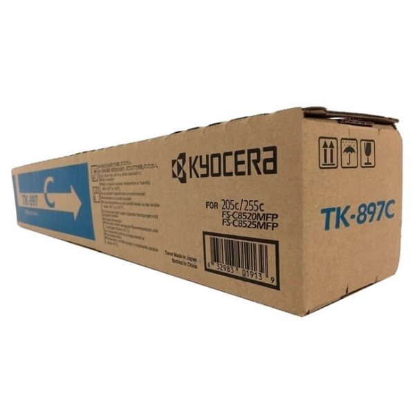 Tóner Kyocera TK-897C Cyan 6,000pag