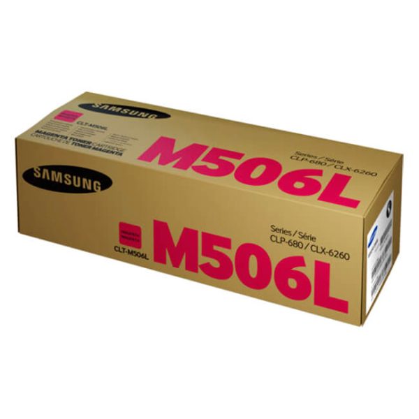 Tóner Samsung CLT-M506L SU309A Magenta 3,500pag.