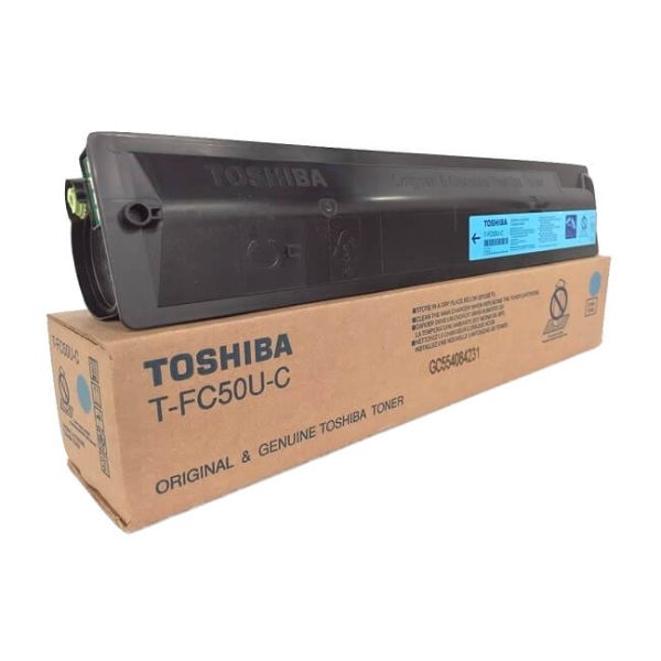 Tóner Toshiba T-FC50AC Cyan 28,000pag