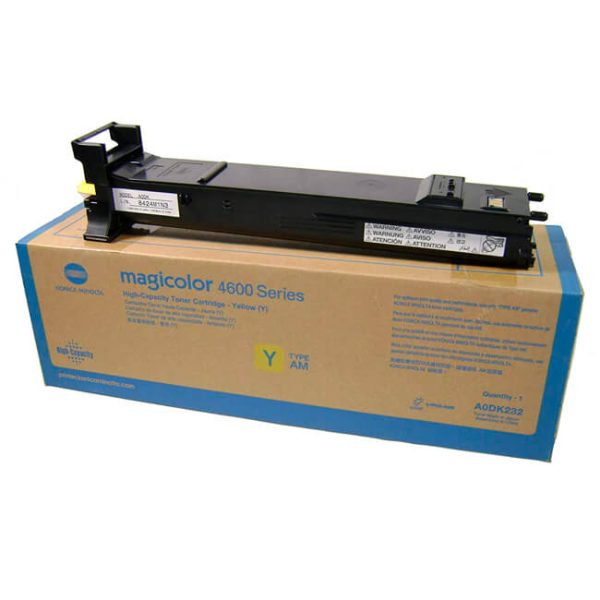 Toner Konica Minolta 4690 Yellow 8,000 páginas
