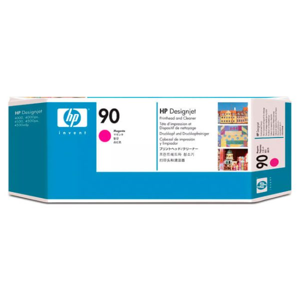 Cabezal HP 90 (C5056A) Magenta 230pag  DesignJet 4000