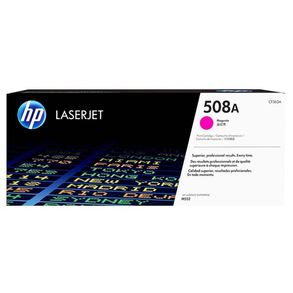 Toner Hp 508A (FC363A) Magenta 5,000 Pag LaserJet Pro M577dn
