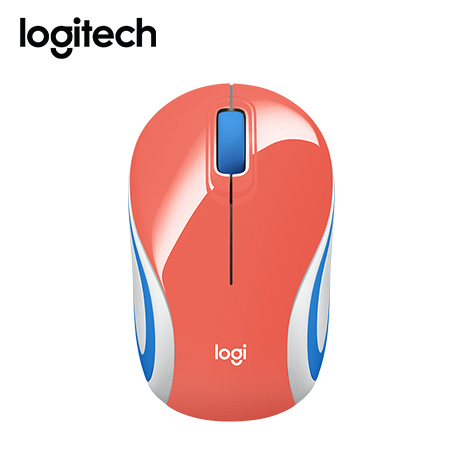 Mouse Logitech M187 Mini Wireless Refresh Coral (910-005362)