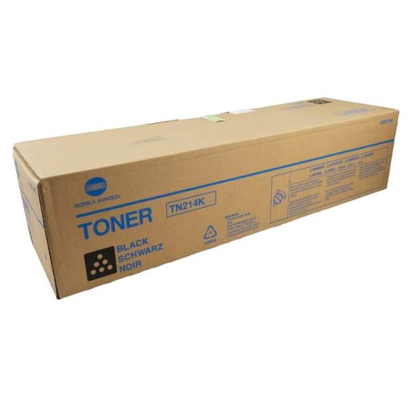 Toner Konica Minolta TN214K Negro 24,000 páginas