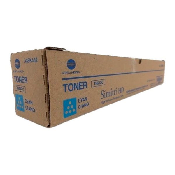 Toner Konica Minolta TN512C Cyan 26,000 páginas