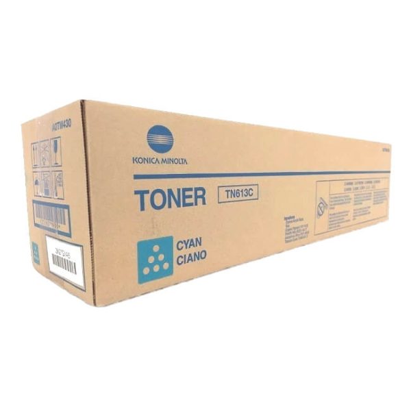 Toner Konica Minolta TN613C Cyan 30,000 páginas